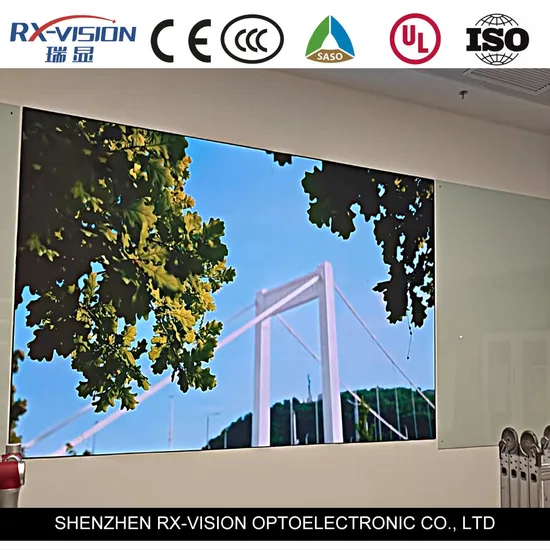 Magnetic Front Service P1.87 HD 4K Indoor Fixed LED Wall Panel Display