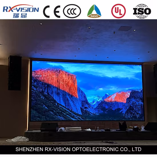 HD P4 Indoor Fixed Full Color LED Display for Meeting Room