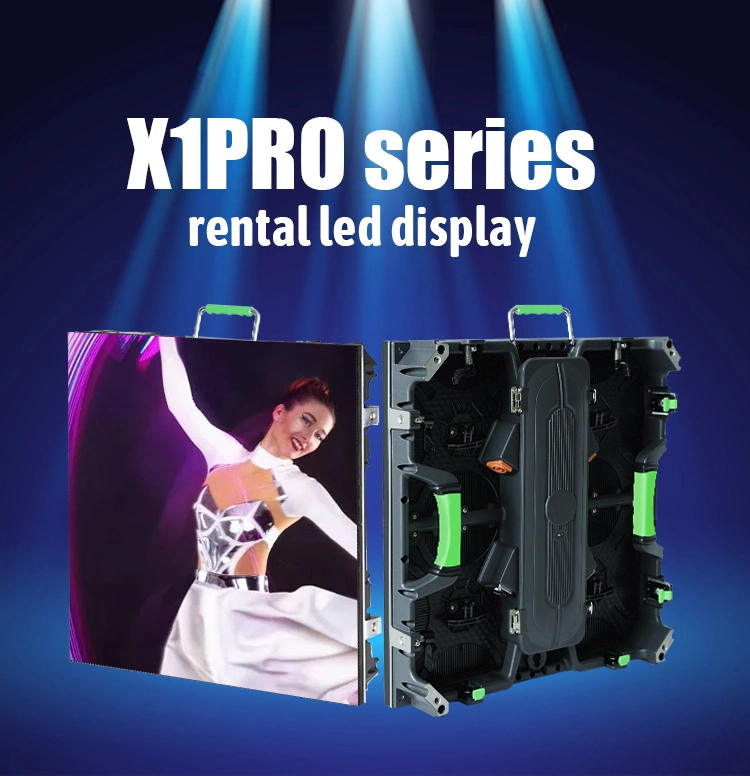 Easy Installation Outdoor Indoor High Brightness Advertising LED Screen P3.91 Rental LED Display for Event