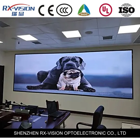 HD P4 Indoor Fixed Full Color LED Display for Meeting Room