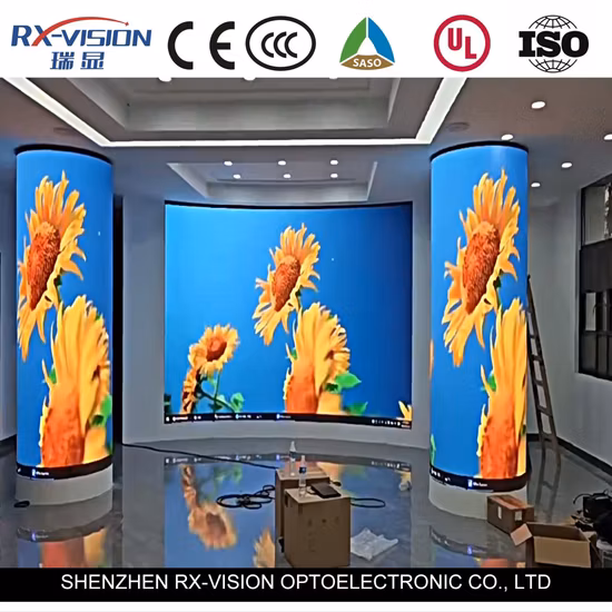 P1.87 HD 4K 磁気フロント サービス屋内 LED ウォール ディスプレイ